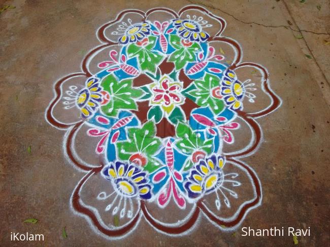 Rangoli: Margazhi kolam