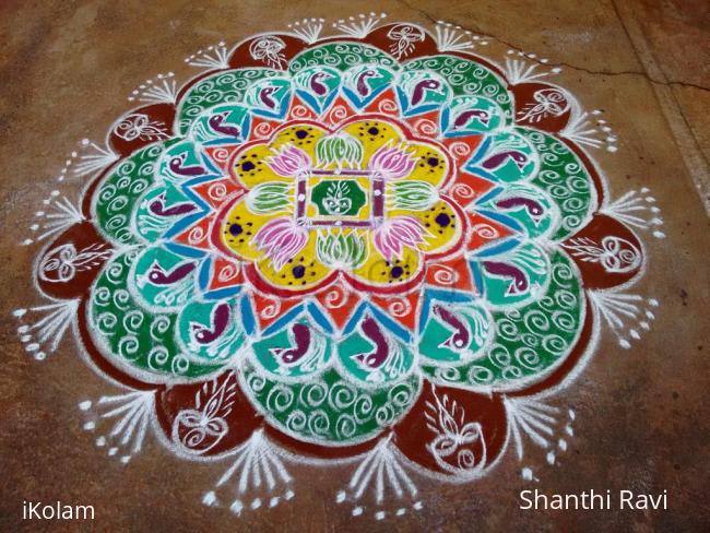 Rangoli: Margazhi kolam