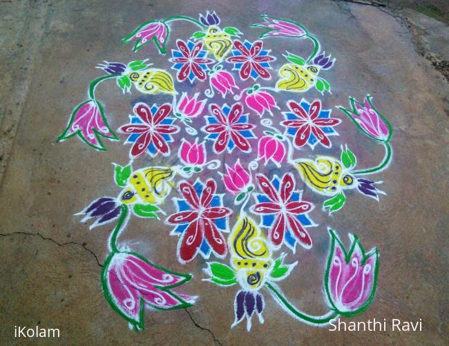 Rangoli: Margazhi kolam