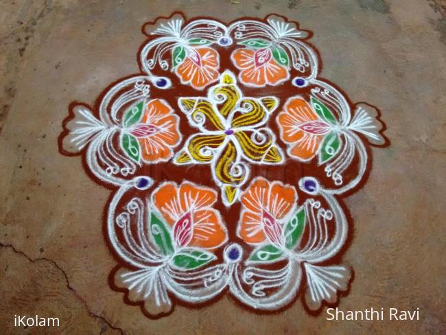 Rangoli: Margazhi kolam