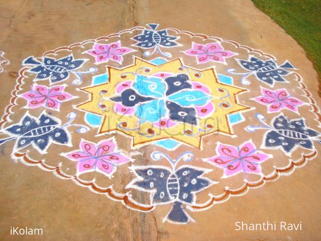 Rangoli: new year rangoli