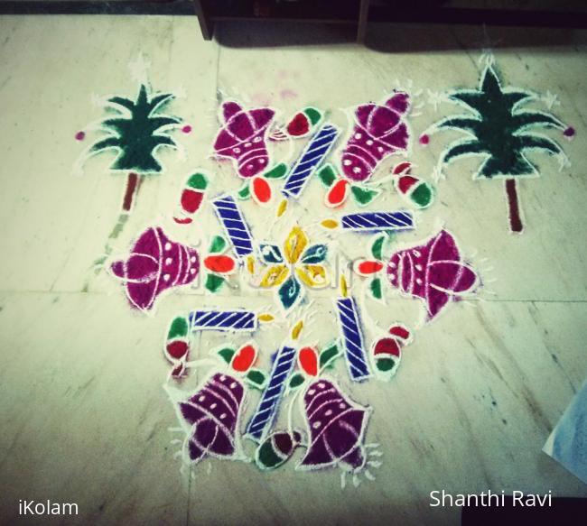 Rangoli: Merry Christmas 