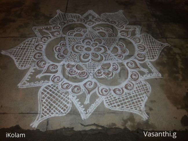 Rangoli: color full rangoli