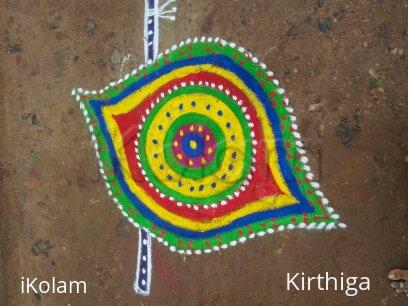 Rangoli: krishna jeyanthi kolam