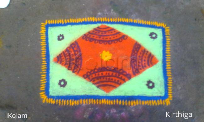 Rangoli: marghali kolam