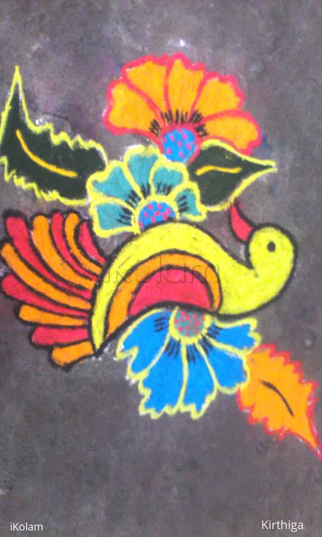 Rangoli: marghali kolam