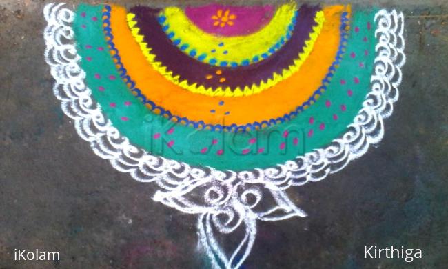 Rangoli: marghali kolam