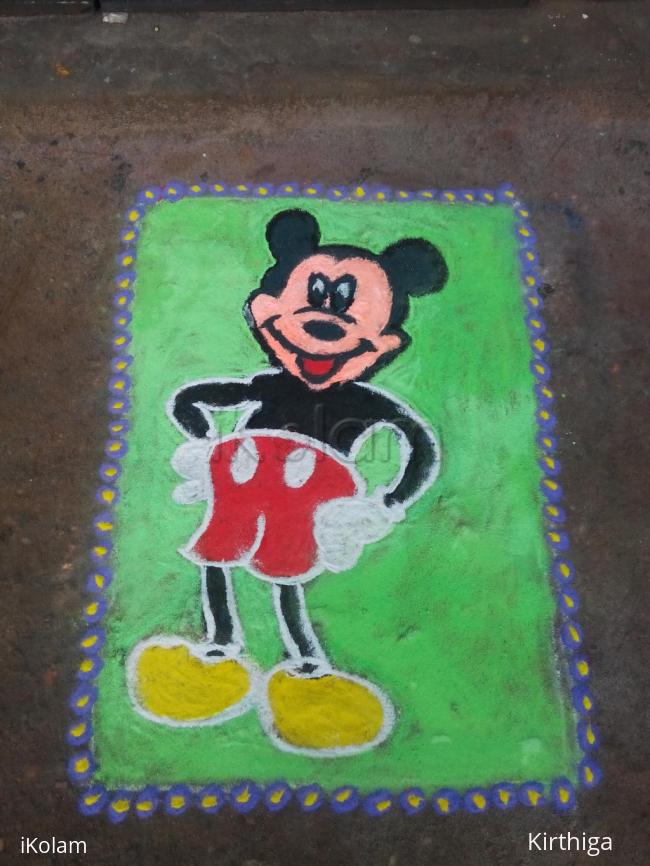 Rangoli: Marghali kolam 