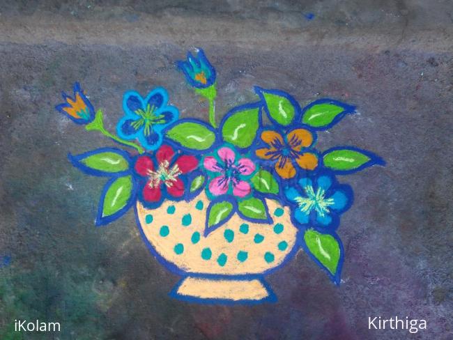 Rangoli: Marghali kolam 