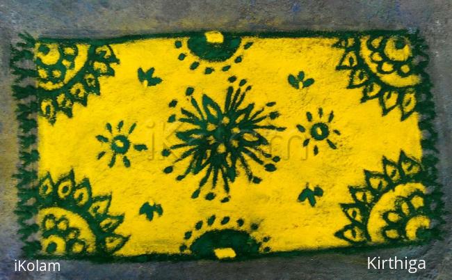 Rangoli: Marghali kolam 