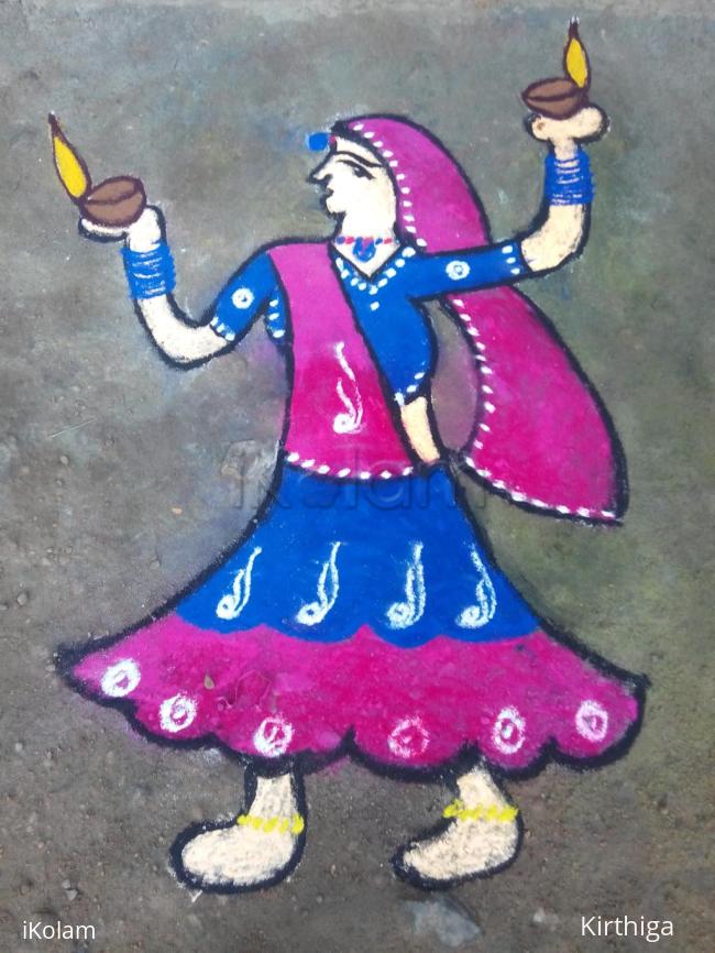 Rangoli: Marghali kolam 