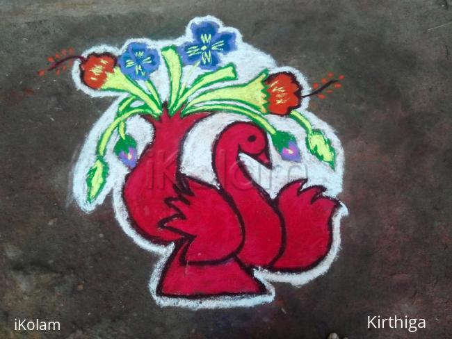 Rangoli: Marghali kolam 