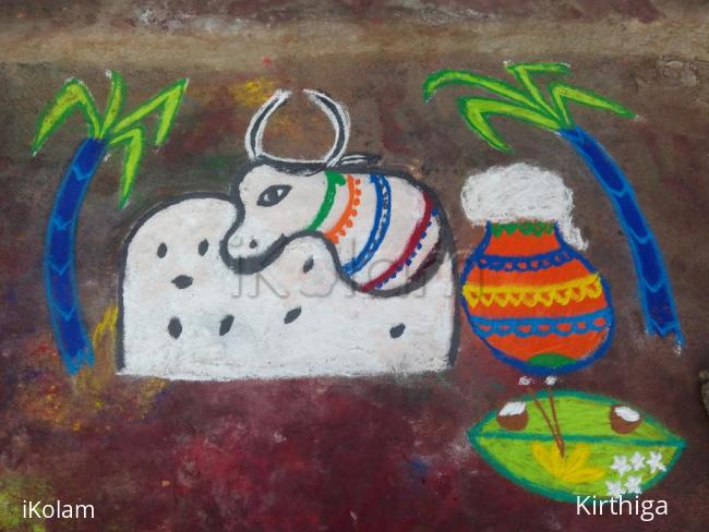 Rangoli: Pongal kolam