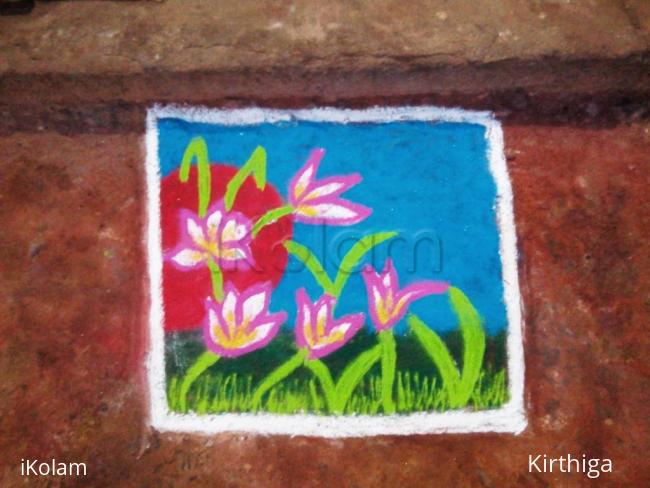 Rangoli: Marghali kolam