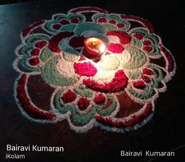 Rangoli: Kaarthigai kolam