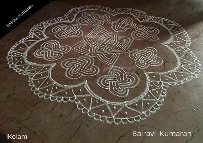 Rangoli: Kaarthigai kolam