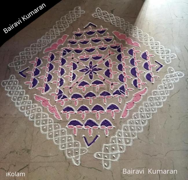 Rangoli: Kaarthigai kolam