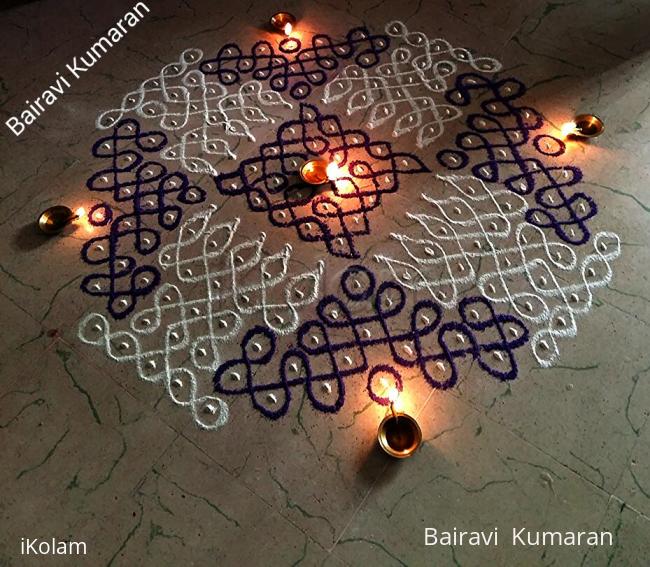 Rangoli: Kaarthigai kolam