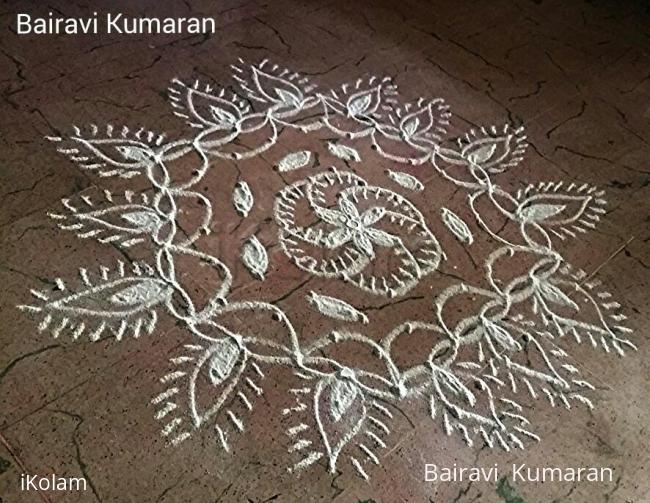 Rangoli: Kaarthigai kolam