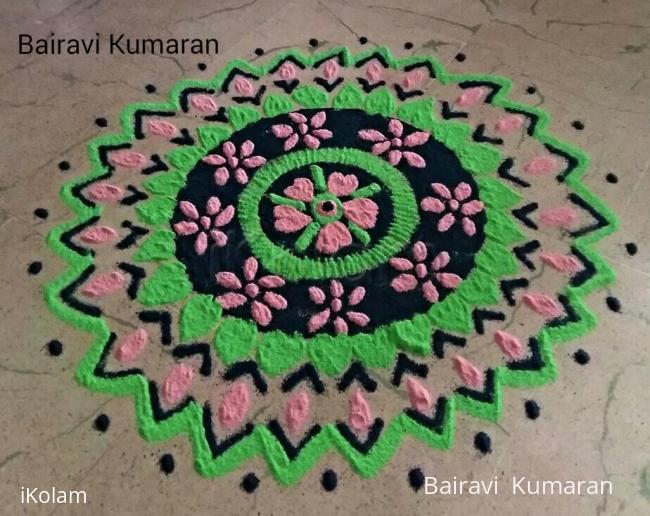 Rangoli: Kaarthigai kolam