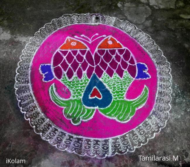 Rangoli: Margazhi kolam 12-01-2017