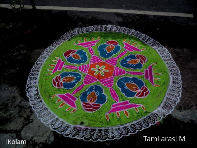 Rangoli: MARGAZHI KOLAM 13-01-2017