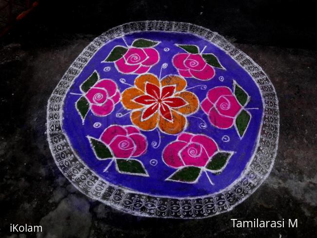 Rangoli: MARGAZHI KOLAM 29-12-2016