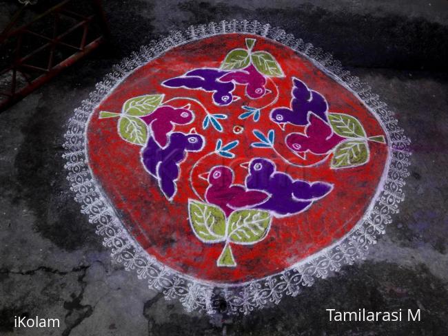 Rangoli: MARGAZHI KOLAM   18TH DAY    02-01-2017