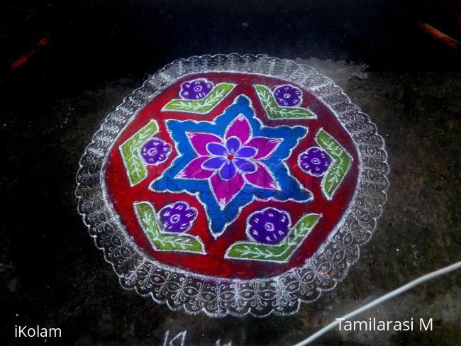 Rangoli: MARGAZHI KOLAM  07-01-2017