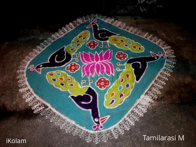 Rangoli: MARGAZHI KOLAM 31-12-2016