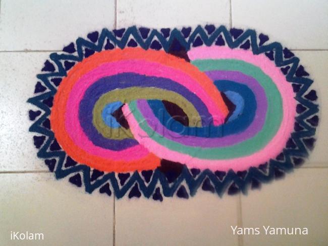 Rangoli: Free hand rangoli