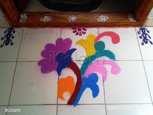 Rangoli: Free Hand rangoli