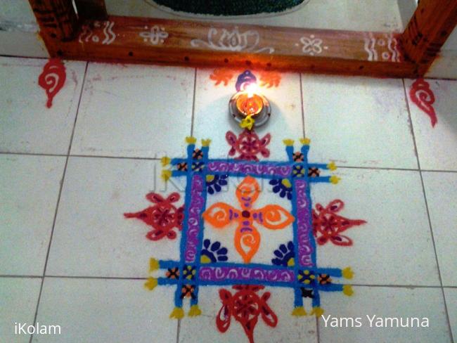 Rangoli: saturday kolam