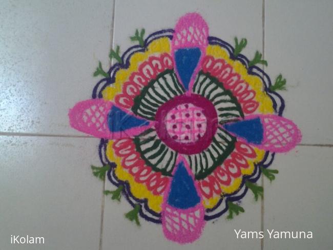 Rangoli: freehand