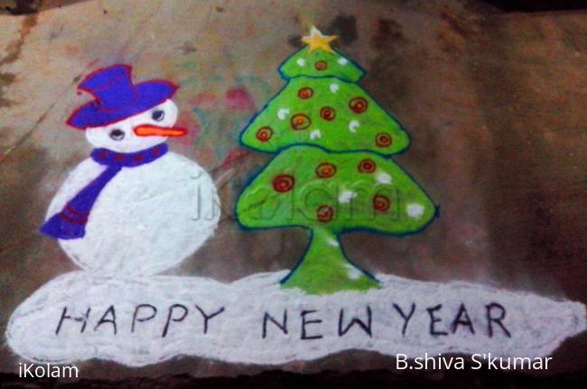 Rangoli: New year 