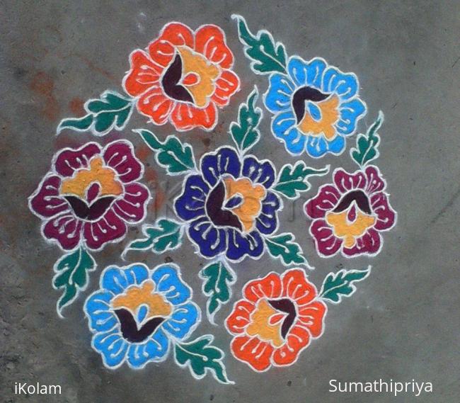 Rangoli: Dotted Rangoli-1