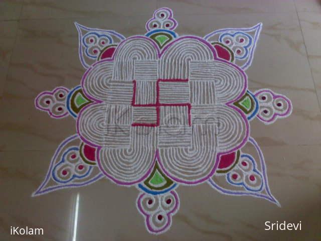 Rangoli: padi kolam