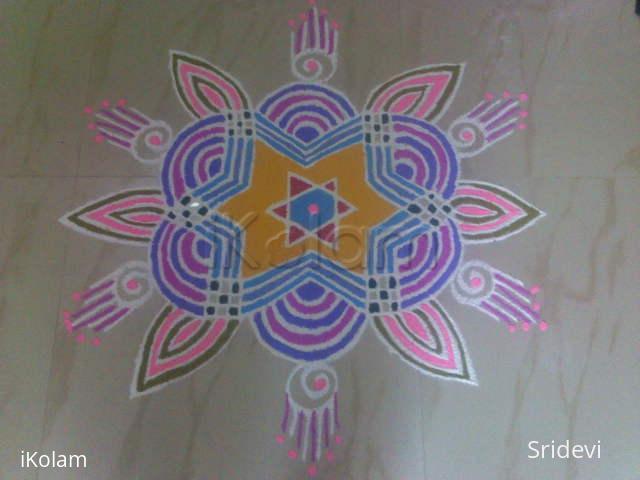 Rangoli: padi kolam