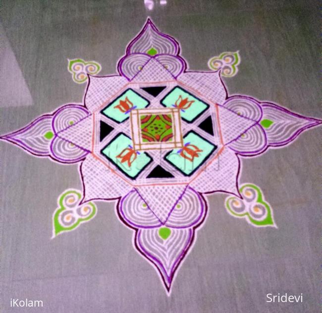 Rangoli: Padi kolam