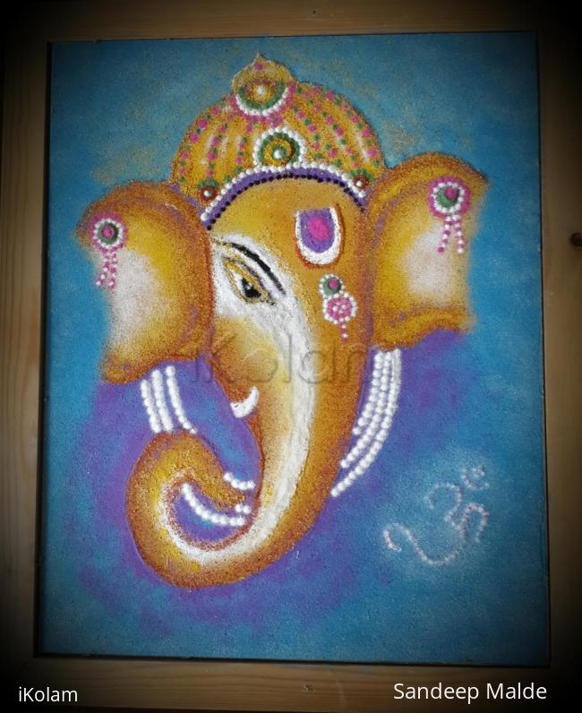 Rangoli: Swagatam Shree Ganeshji