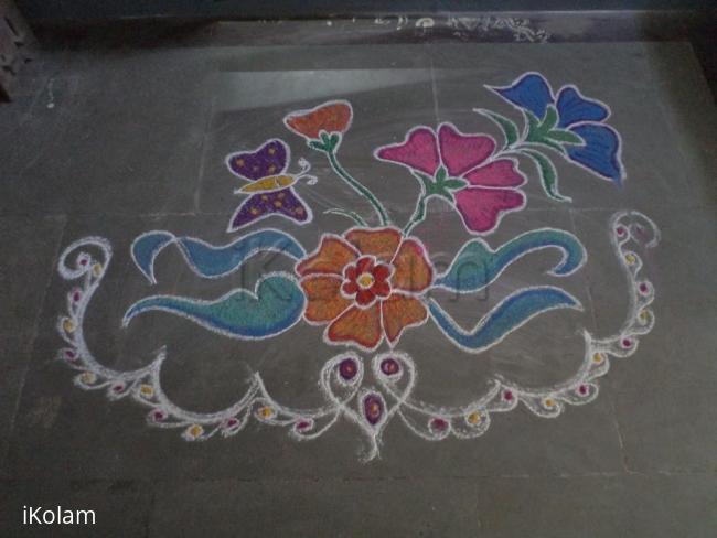 Rangoli: Margazhi rangoli