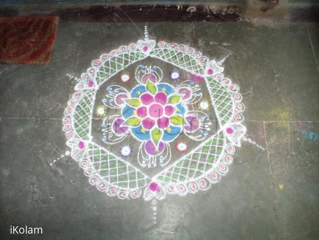 Rangoli: Margazhi kolam