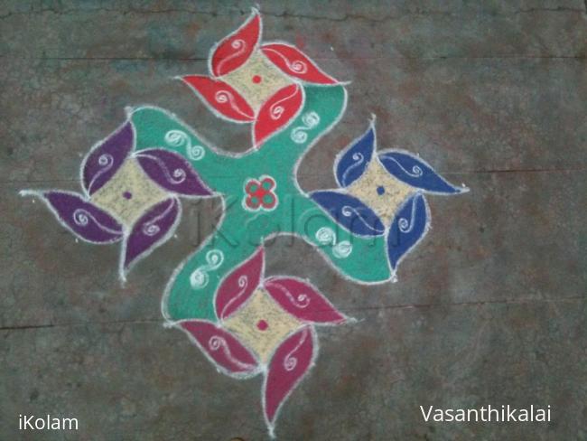 Rangoli: Marhazhi28th day kolam