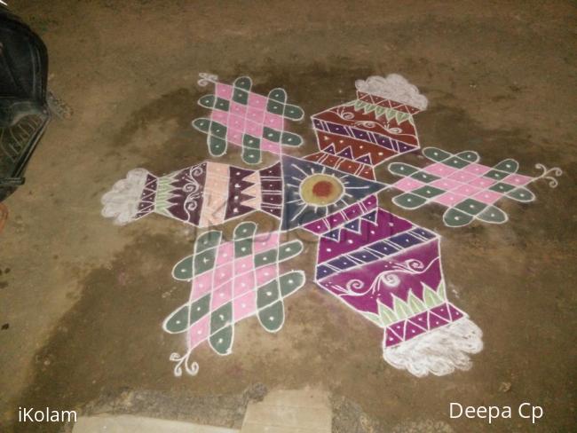 Rangoli: Pongal kolam