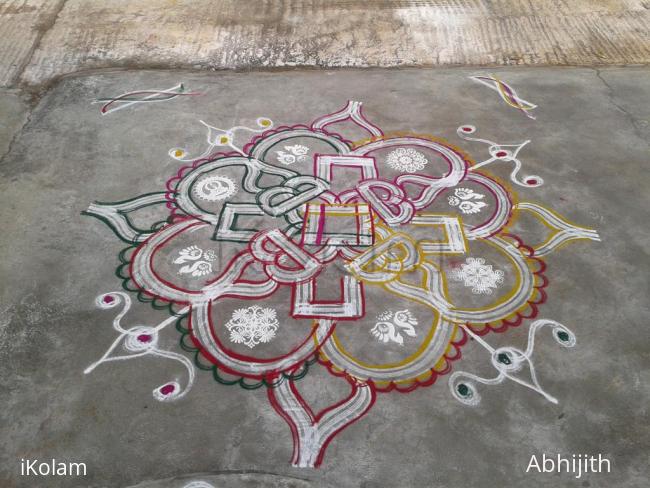 Rangoli: Friday kolam