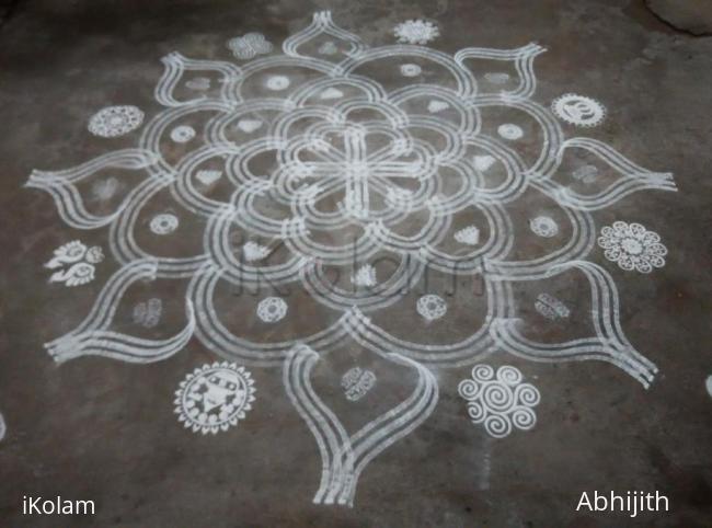 Rangoli: Aadi Pooram