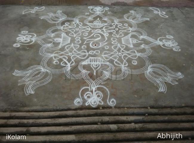 Rangoli: Fusion kolam