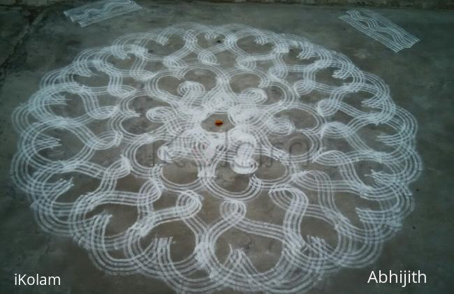 Rangoli: Freehand  rangoli