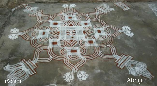 Rangoli: Aadi 2nd  Friday - 2