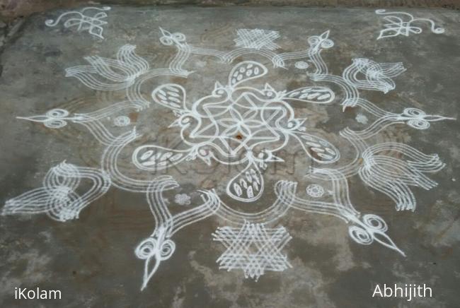 Rangoli: Ducks/Peacocks